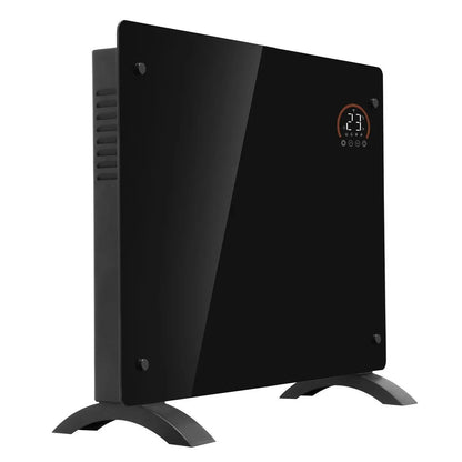Baridi DH135 Electric Glass Panel Heater 1000W Wi-Fi Enabled Black - DH135 Baridi