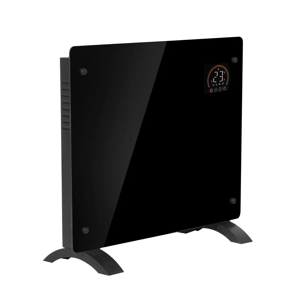 Baridi DH135 Electric Glass Panel Heater 1000W Wi-Fi Enabled Black - DH135 Baridi