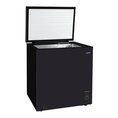 Baridi DH153 Freestanding Chest Freezer 99L Capacity -12 to -24°C Adjustable Thermostat Black Baridi