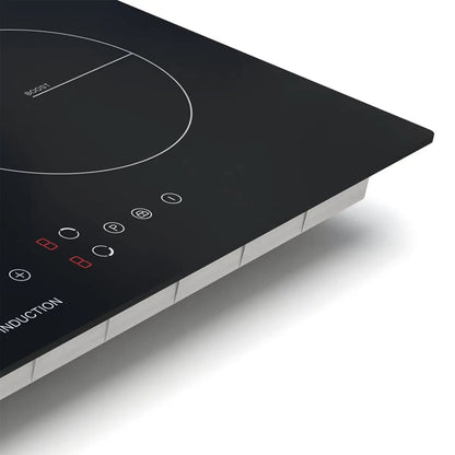 Baridi DH178 60cm Built-In Induction Hob with Bridge Zone 4 Cooking Zones 2800W Boost Function 9 Power Levels Touch Control & Timer Baridi