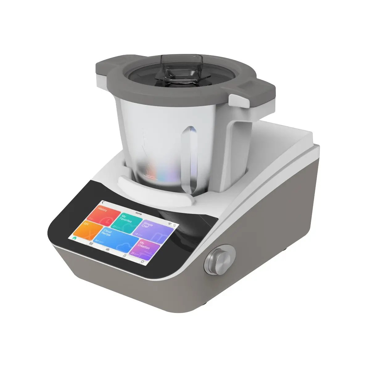 Baridi DH189 Smart Kitchen Robot Thermo-Cooker 18 Preset Functions 7” TFT Touchscreen Baridi