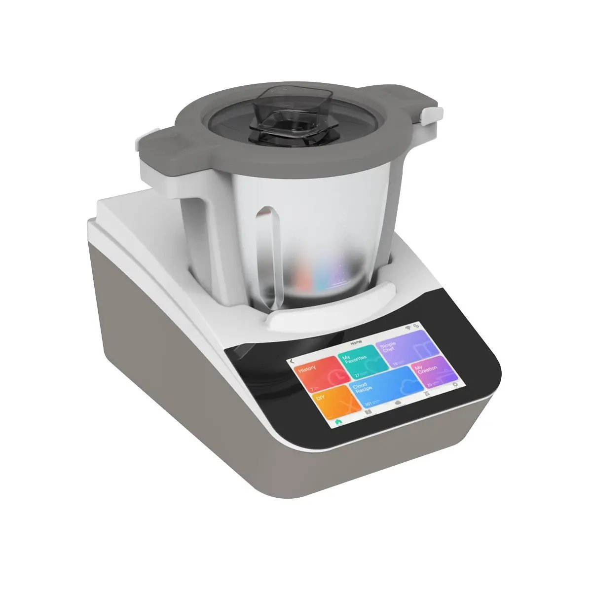 Baridi DH189 Smart Kitchen Robot Thermo-Cooker 18 Preset Functions 7” TFT Touchscreen Baridi