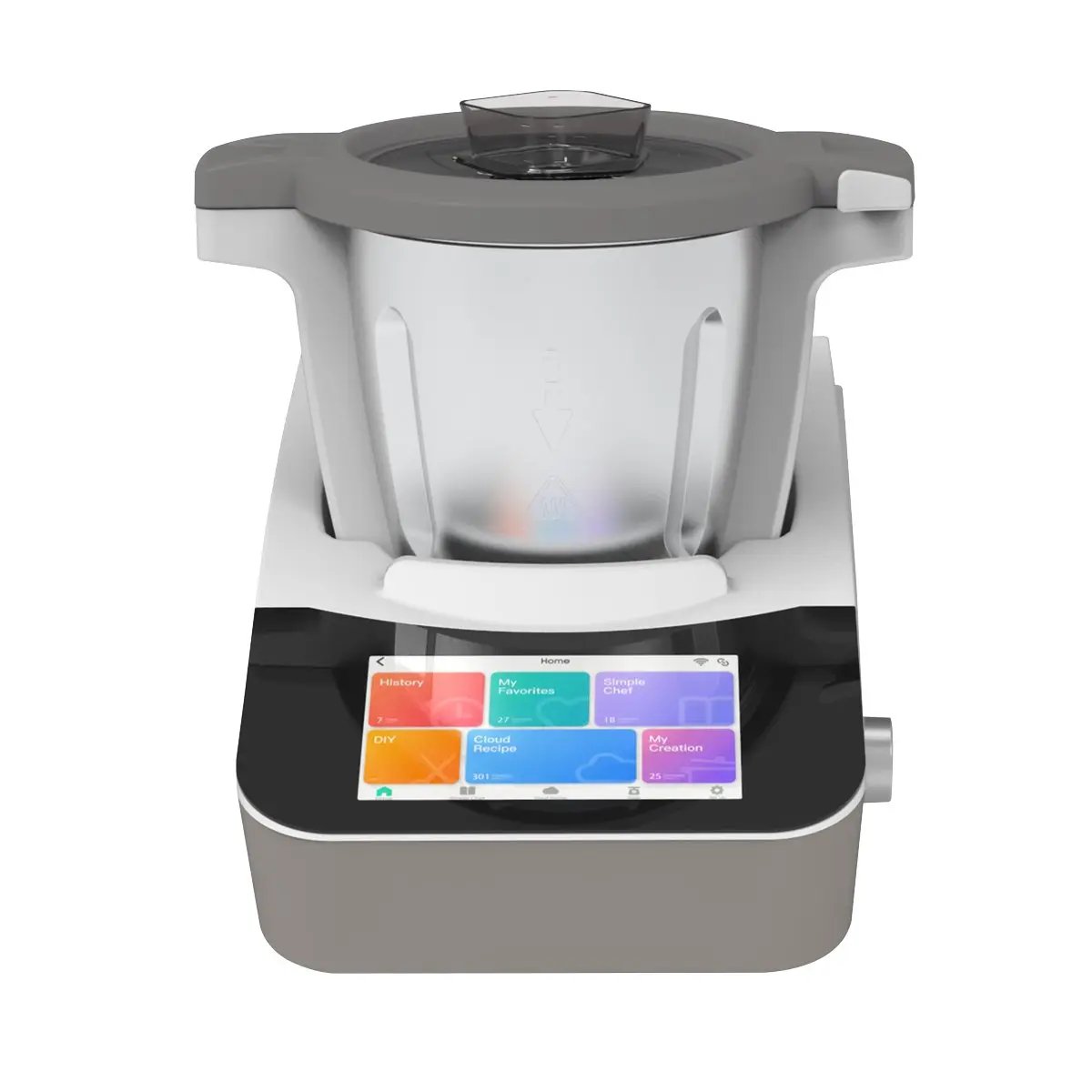 Baridi DH189 Smart Kitchen Robot Thermo-Cooker 18 Preset Functions 7” TFT Touchscreen Baridi