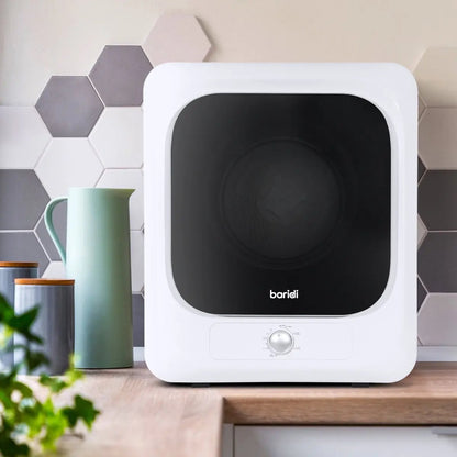 Baridi DH192 Small Tumble Dryer Portable 2.5kg Vented Baridi