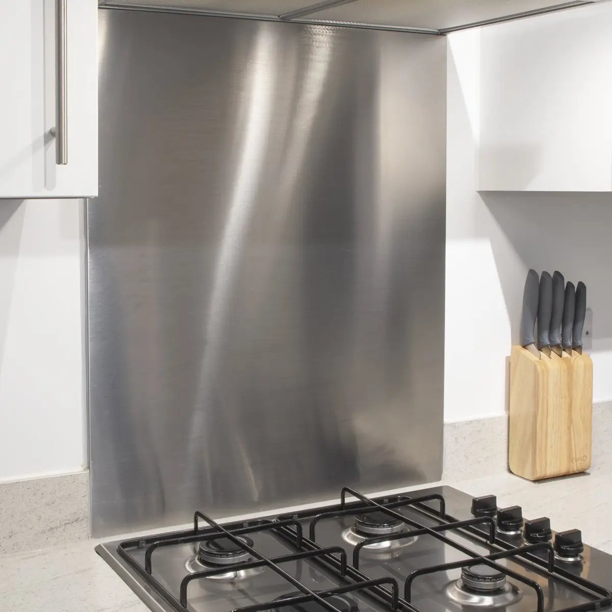 Baridi DH193 60cm Splashback for Cooker Hoods Extractor Fans Range Hoods Stainless Steel Baridi