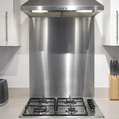 Baridi DH193 60cm Splashback for Cooker Hoods Extractor Fans Range Hoods Stainless Steel Baridi