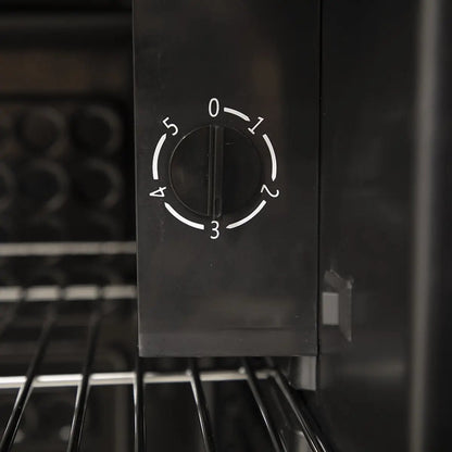 Baridi DH31 Under Counter Wine/Drink/Beverage Cooler/Fridge Built-In Thermostat Energy Class E 85 Litre - Stainless Steel Baridi