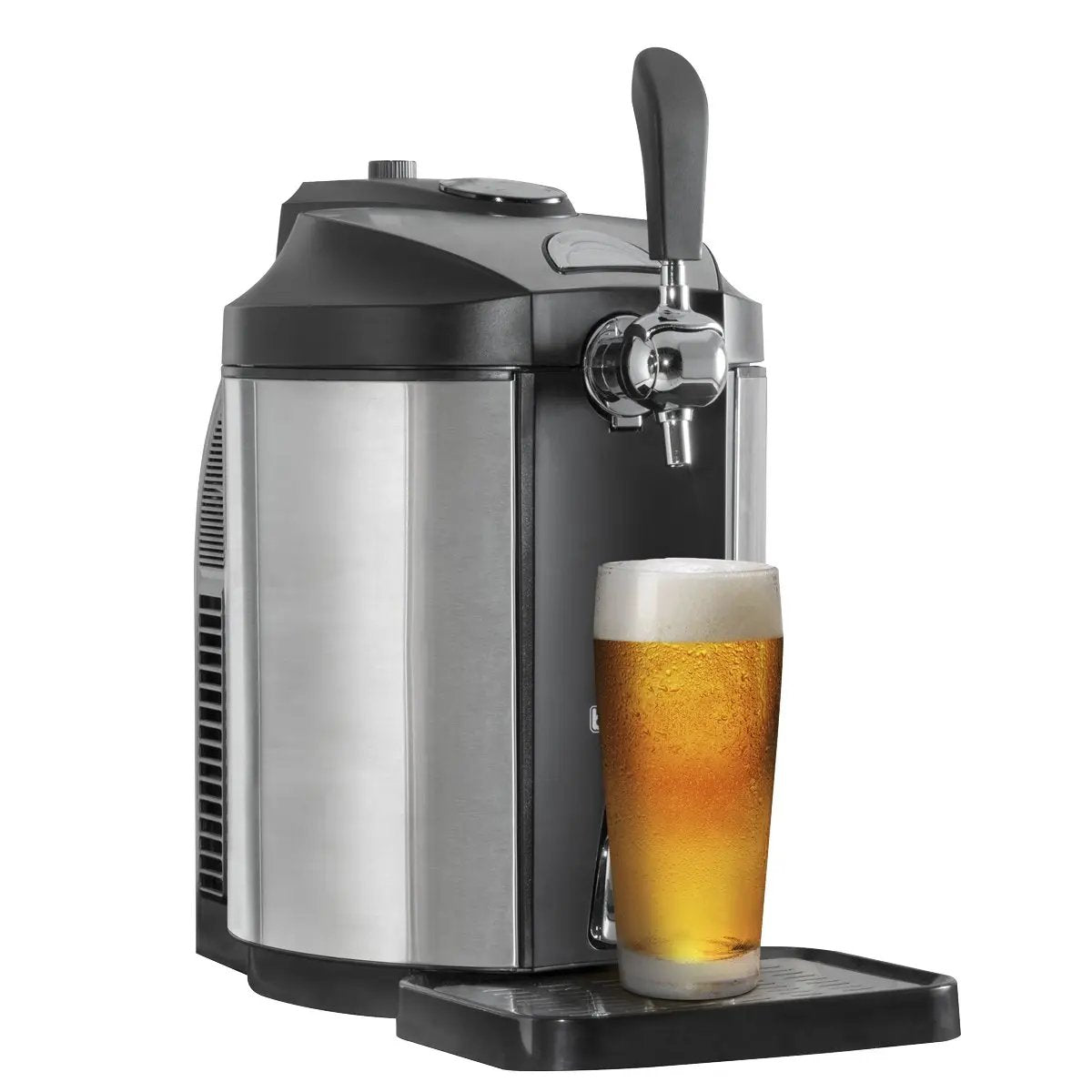 Baridi DH49 5L Mini Keg Beer Dispenser Tap 4°C Integrated Cooling Baridi
