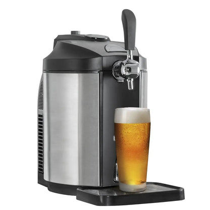 Baridi DH49 5L Mini Keg Beer Dispenser Tap 4°C Integrated Cooling Baridi