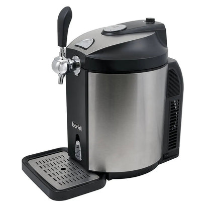 Baridi DH49 5L Mini Keg Beer Dispenser Tap 4°C Integrated Cooling Baridi