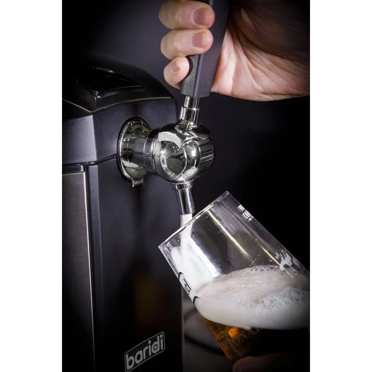 Baridi DH49 5L Mini Keg Beer Dispenser Tap 4°C Integrated Cooling Baridi