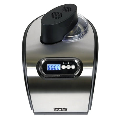 Baridi DH50 1.5L Ice Cream Gelato & Sorbet Machine with Fast-Freeze Compressor Cooling Baridi