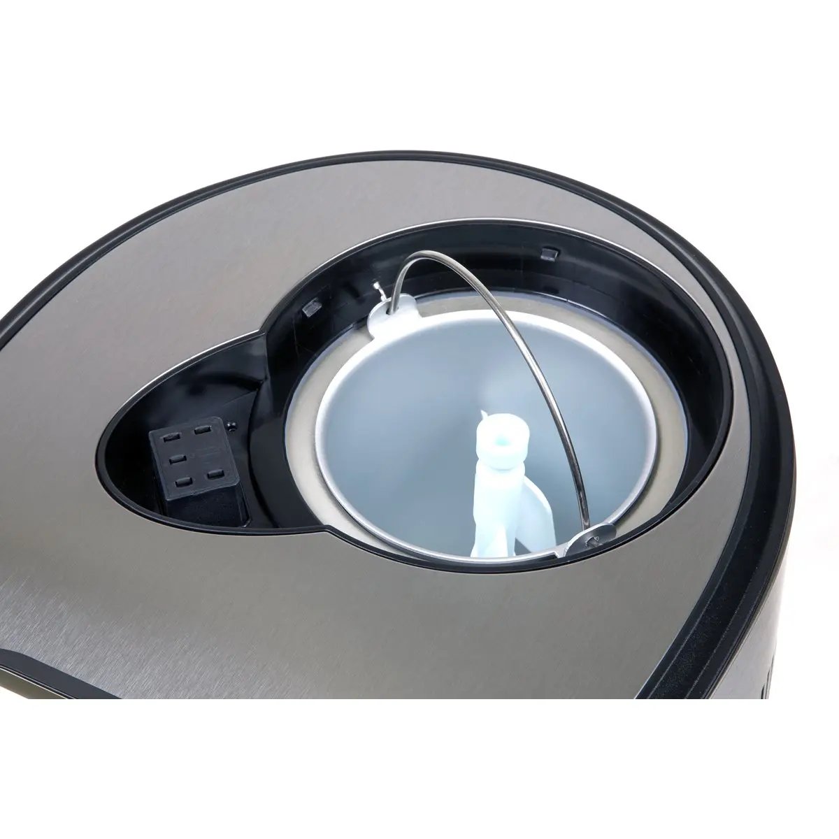 Baridi DH50 1.5L Ice Cream Gelato & Sorbet Machine with Fast-Freeze Compressor Cooling Baridi