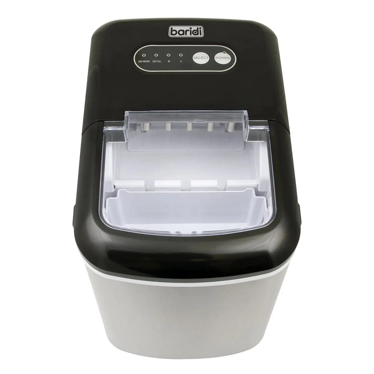 Baridi DH52 12kg in 24hr Ice Cube Maker with LED Display & 10 Minute Freeze - DH52 Baridi