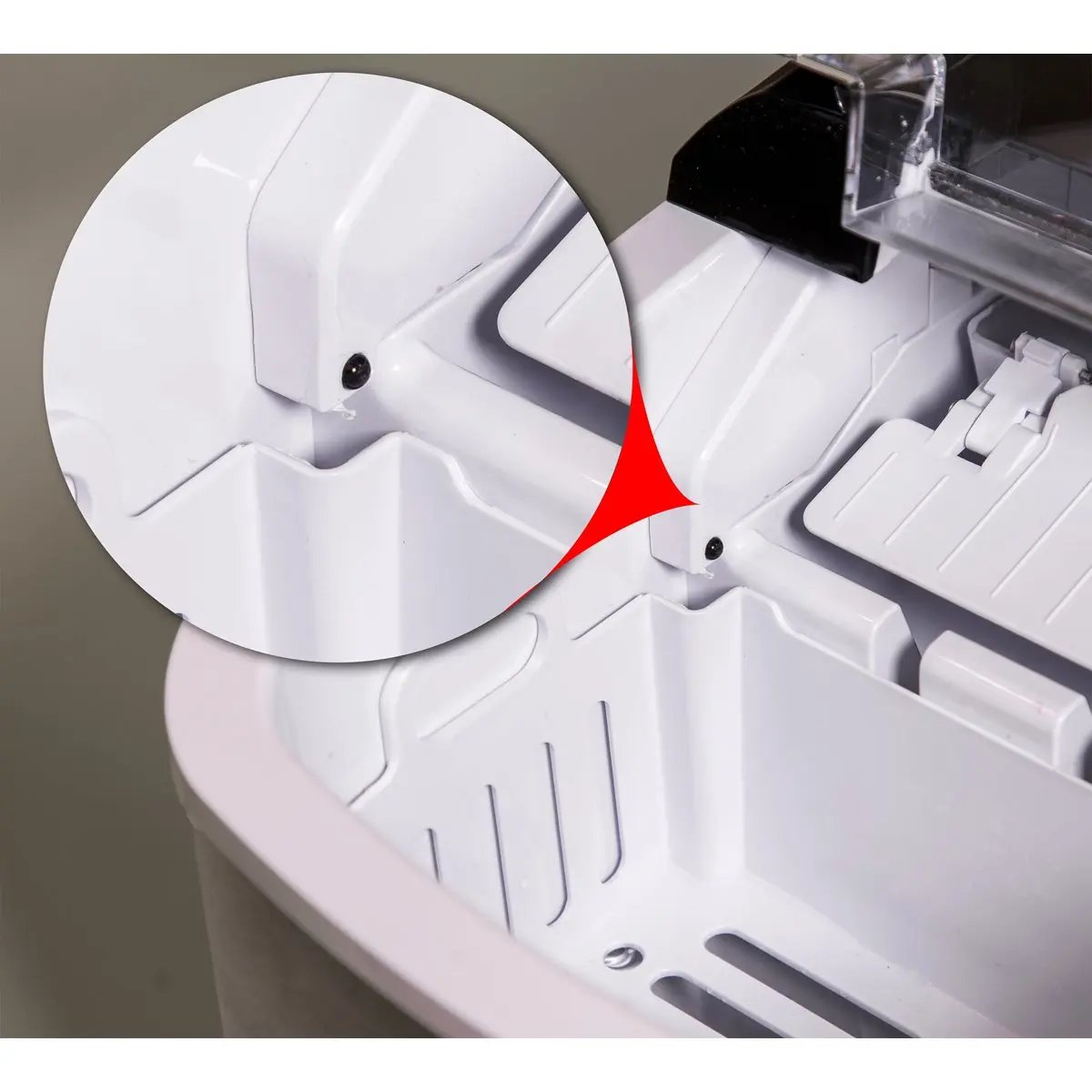 Baridi DH52 12kg in 24hr Ice Cube Maker with LED Display & 10 Minute Freeze - DH52 Baridi