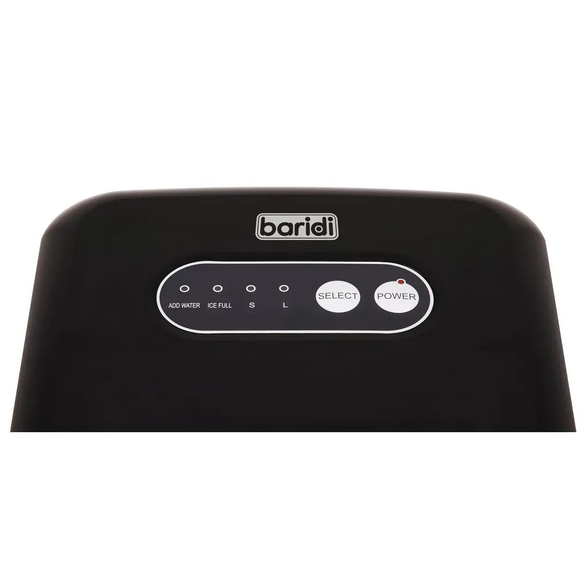 Baridi DH52 12kg in 24hr Ice Cube Maker with LED Display & 10 Minute Freeze - DH52 Baridi