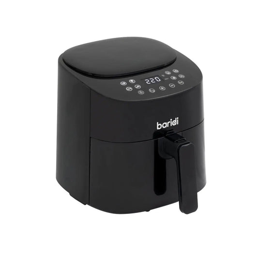 Baridi DH60 3.5L Low Fat Air Fryer with Digital Rapid Air Oil Free Circulation System 1300W 8 Presets Baridi