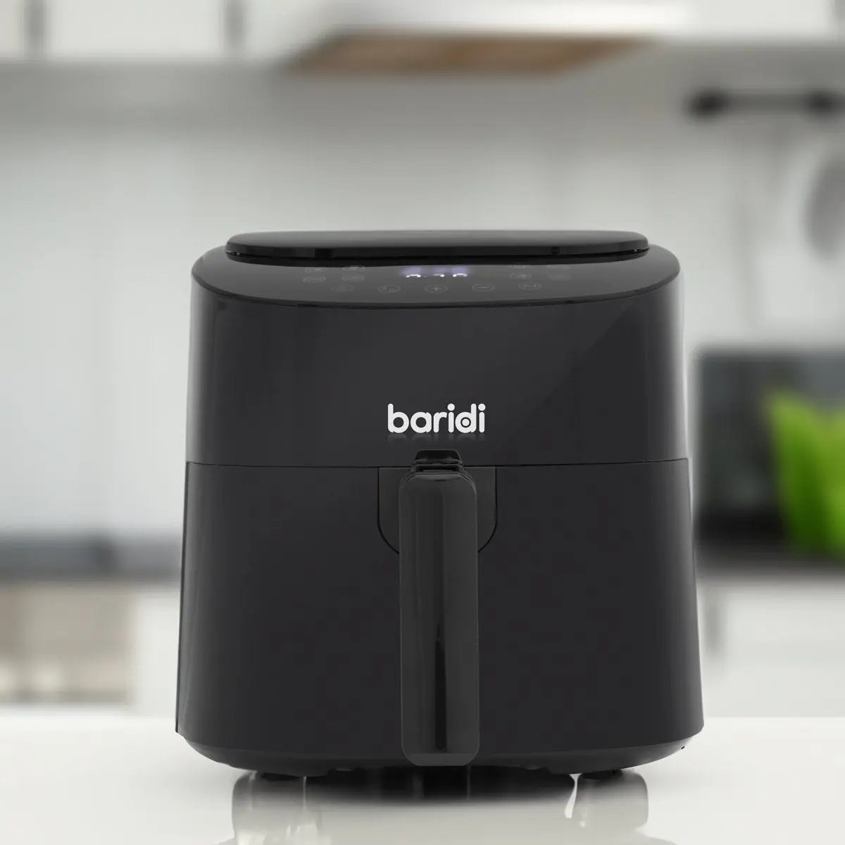 Baridi DH60 3.5L Low Fat Air Fryer with Digital Rapid Air Oil Free Circulation System 1300W 8 Presets Baridi