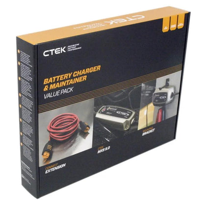 CTEK MXS 5 Battery Charger Value Gift Pack CTEK