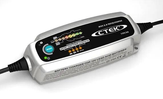 CTEK MXS 5.0 Test And Charge 12v 5A Smart Battery Charger And Tester 8 Stage CTEK