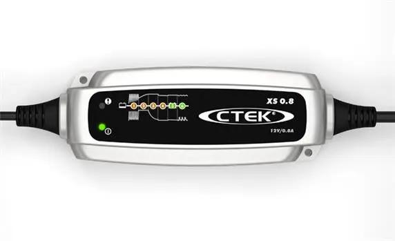 CTEK XS 0.8 Compact 0.8A Smart Battery Charger 12V - 6 Stage CTEK