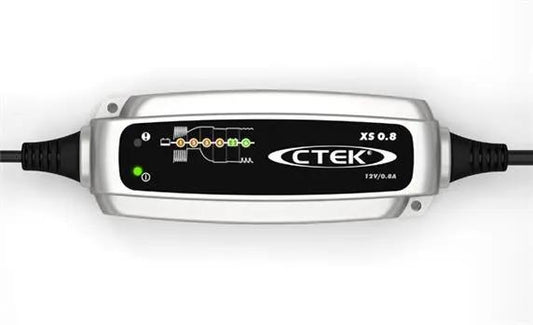 CTEK XS 0.8 Compact 0.8A Smart Battery Charger 12V - 6 Stage CTEK