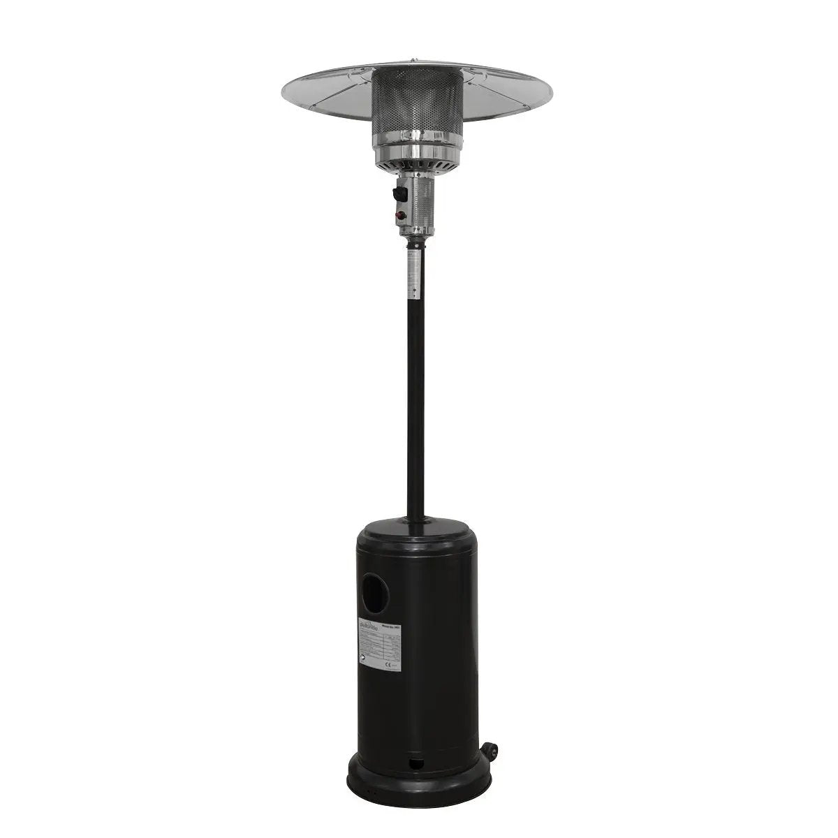 Dellonda DG1 Outdoor Garden Gas Patio Heater 13kW Commercial & Domestic Use Black Dellonda