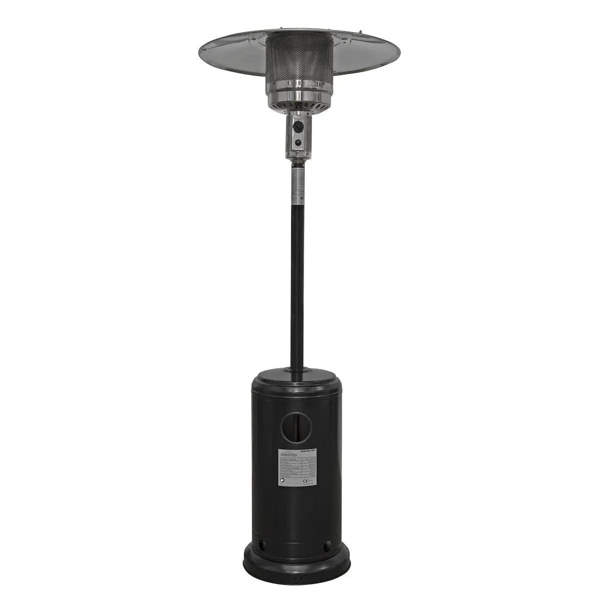 Dellonda DG1 Outdoor Garden Gas Patio Heater 13kW Commercial & Domestic Use Black Dellonda