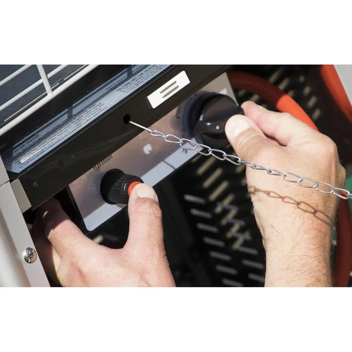 Dellonda DG1 Outdoor Garden Gas Patio Heater 13kW Commercial & Domestic Use Black Dellonda