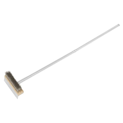 Dellonda DG103 Large Outdoor Wood-Fired Pizza Oven & Smoker with Side Shelves & Stand Dellonda