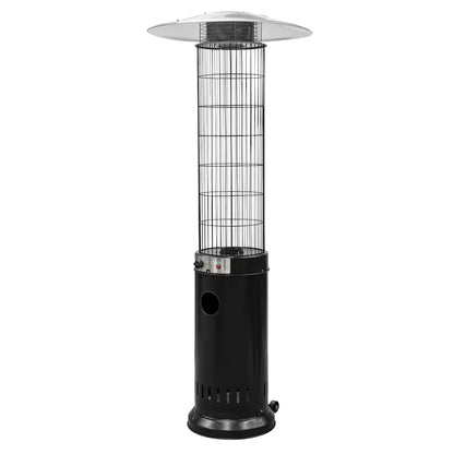 Dellonda DG124 Gas Patio Heater 13kW for Commercial & Domestic Use Black Dellonda