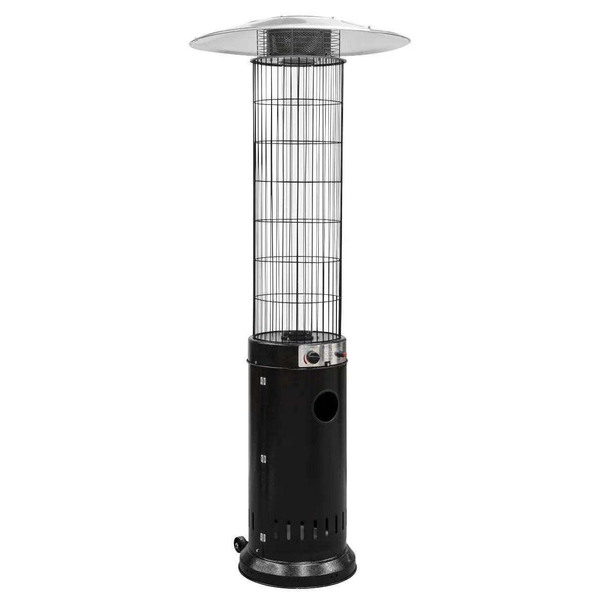 Dellonda DG124 Gas Patio Heater 13kW for Commercial & Domestic Use Black Dellonda