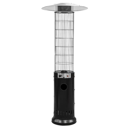 Dellonda DG124 Gas Patio Heater 13kW for Commercial & Domestic Use Black Dellonda