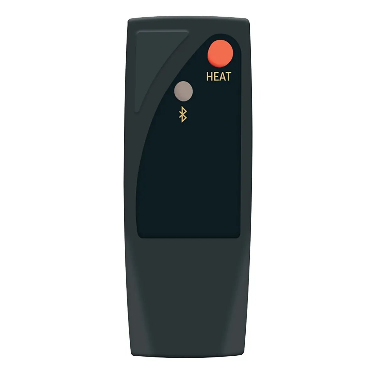 Dellonda DG125 Infrared Outdoor 2000W Patio Heater with Speakers for Music Black Dellonda