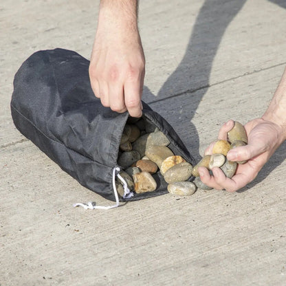 Dellonda DG127 Premium 2x2m Pop-Up Gazebo Heavy Duty PVC Coated Water Resistant Fabric Blue Dellonda