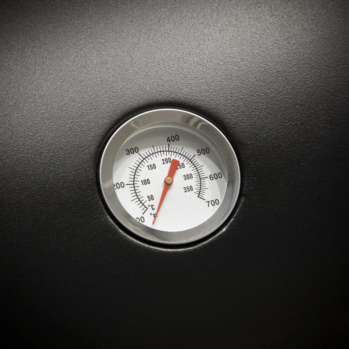 Dellonda DG13 2 Burner Gas BBQ Grill with Ignition & Thermometer - Black/Stainless Steel Dellonda