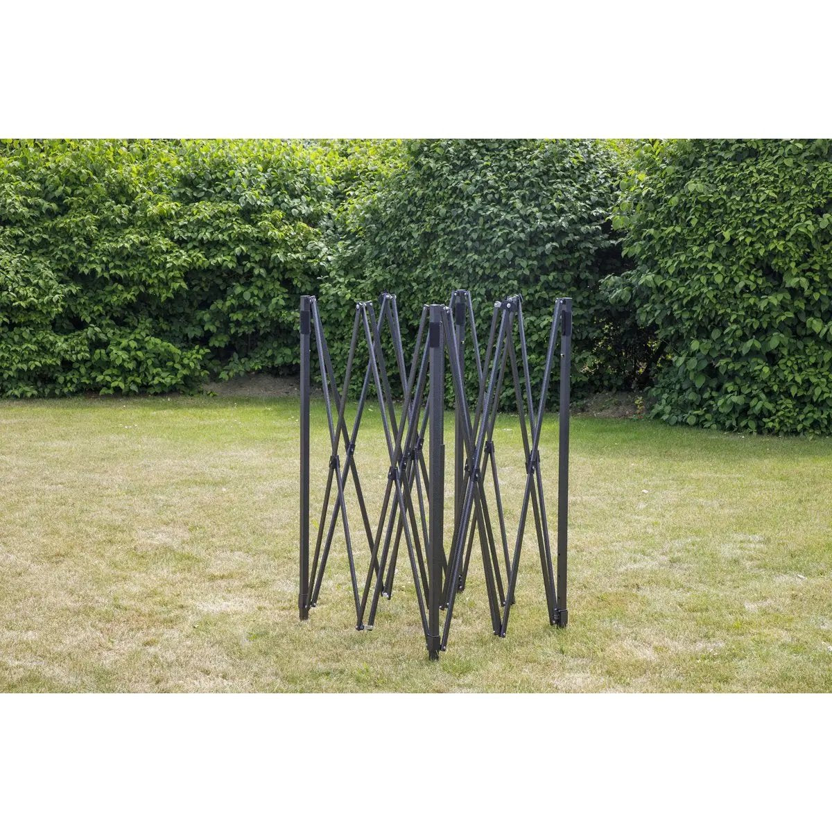 Dellonda DG132 Premium 3 x 3m Pop-Up Gazebo PVC Coated Water Resistant Fabric Dark Green Dellonda