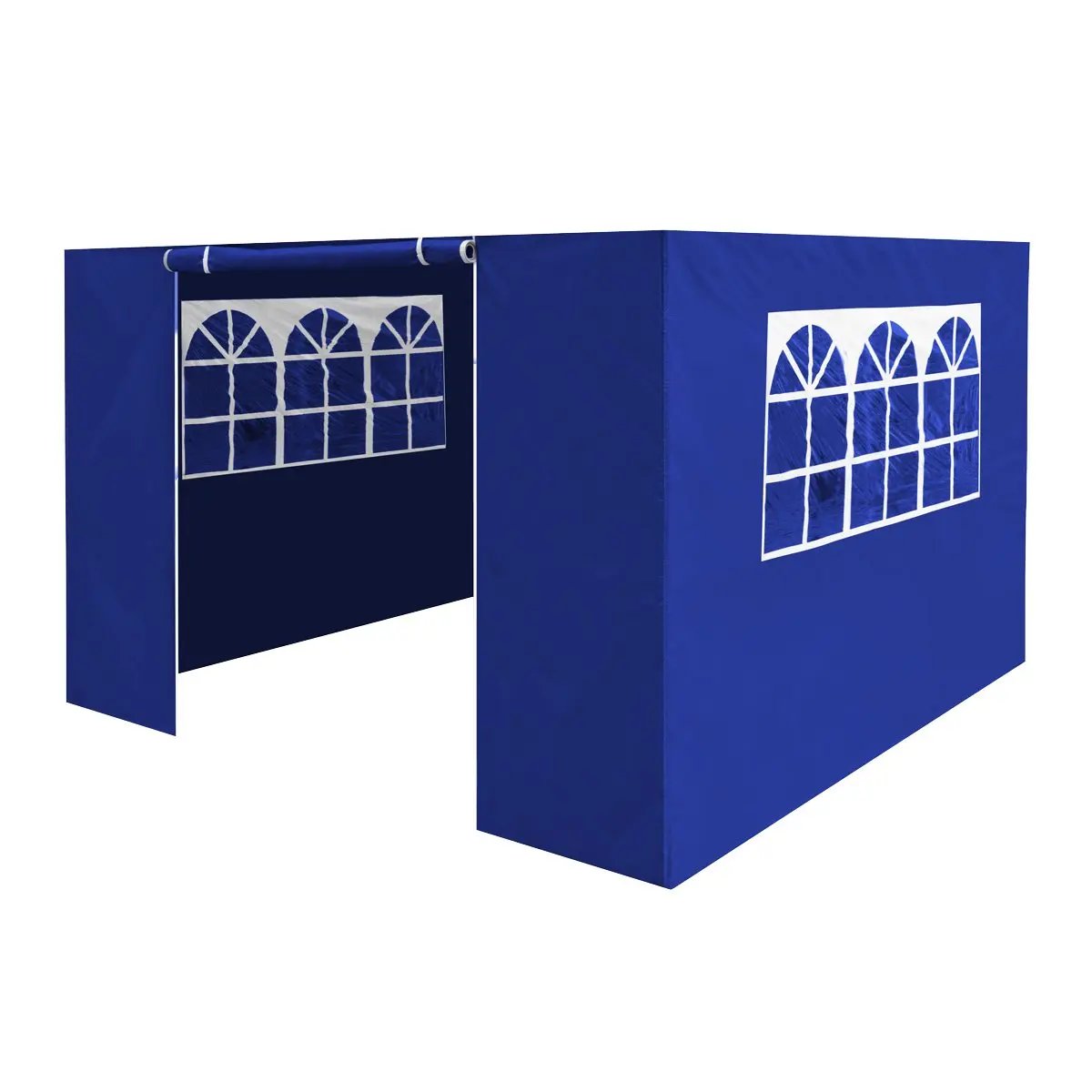 Dellonda DG147 Premium Gazebo/Marquee Side Walls/Doors/Windows Fits 3 x 3m Models - Blue Dellonda