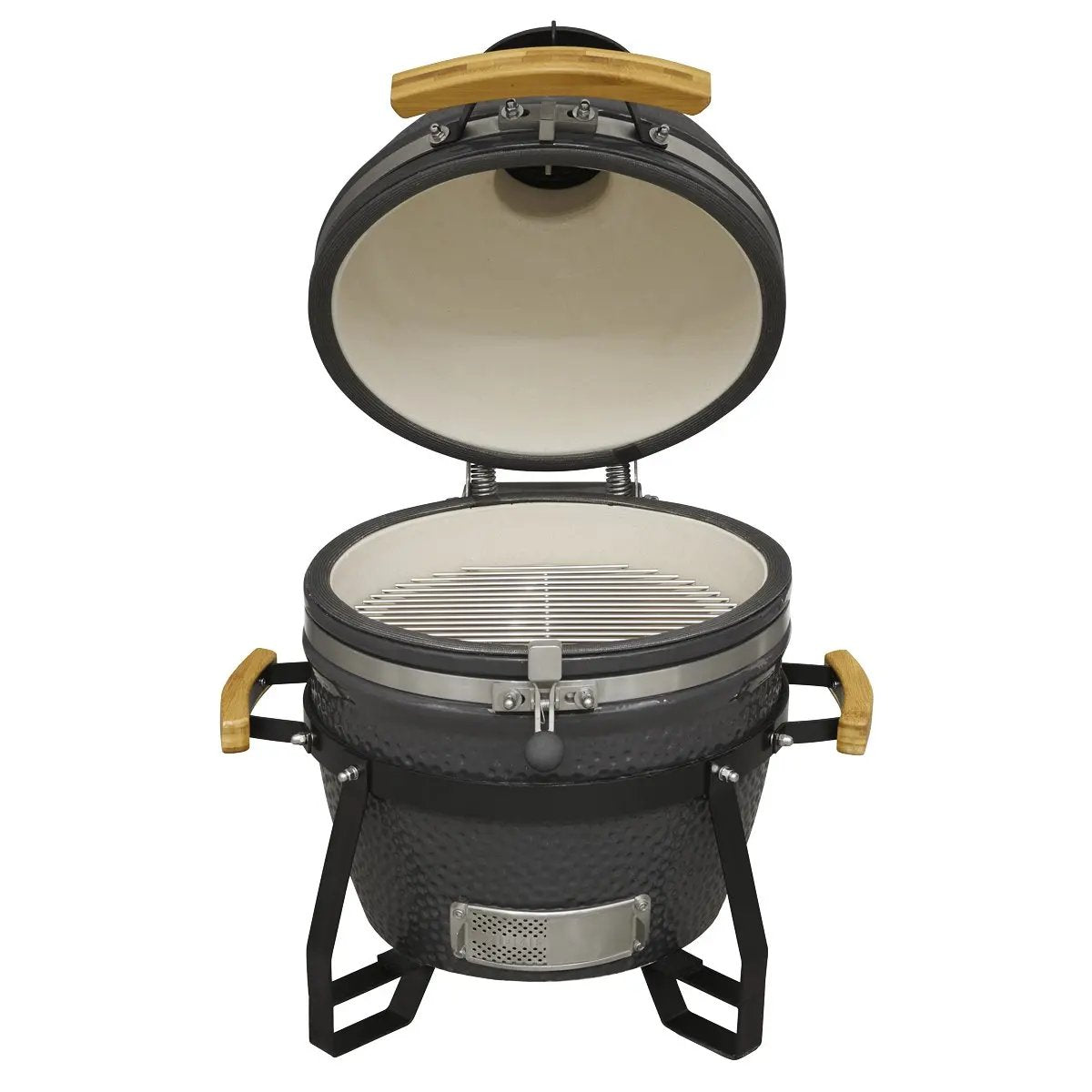 Dellonda DG158 Deluxe 16"(40cm) Ceramic Kamado Style BBQ Grill/Oven/Smoker Dellonda