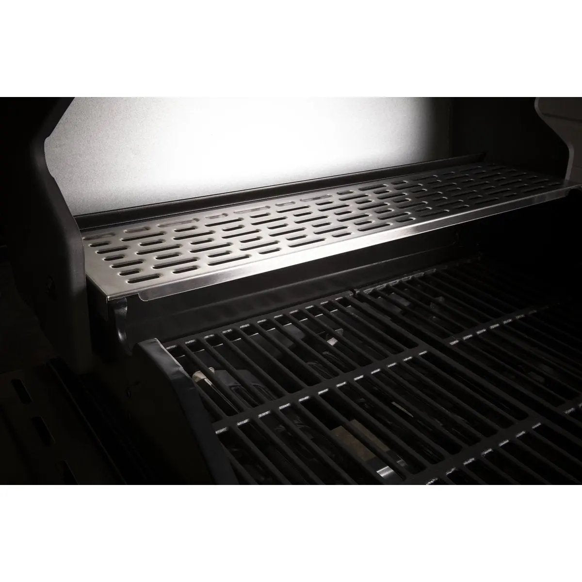 Dellonda DG16 3 Burner Deluxe Gas BBQ Grill with Piezo Ignition & Wheels - Stainless Steel Dellonda