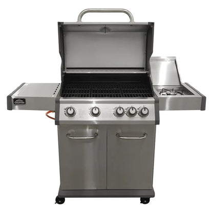 Dellonda DG17 4+1 Burner Deluxe Gas BBQ Grill Stainless Steel Side Burner Ignition Dellonda