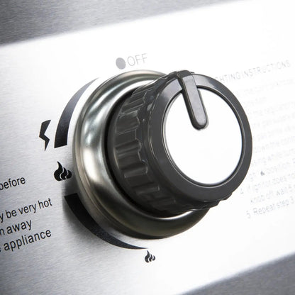 Dellonda DG17 4+1 Burner Deluxe Gas BBQ Grill Stainless Steel Side Burner Ignition Dellonda