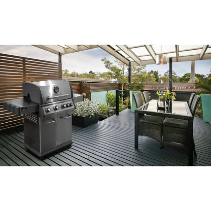 Dellonda DG17 4+1 Burner Deluxe Gas BBQ Grill Stainless Steel Side Burner Ignition Dellonda