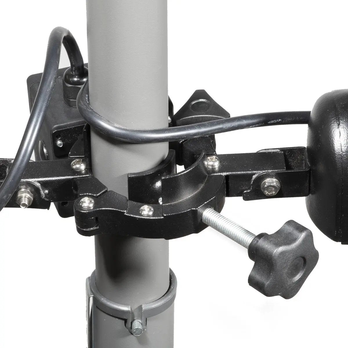 Dellonda DG176 Folding Parasol/Gazebo/Patio Outdoor Infrared Heater Two Panels Extra Long 5M Cable 1600W Dellonda