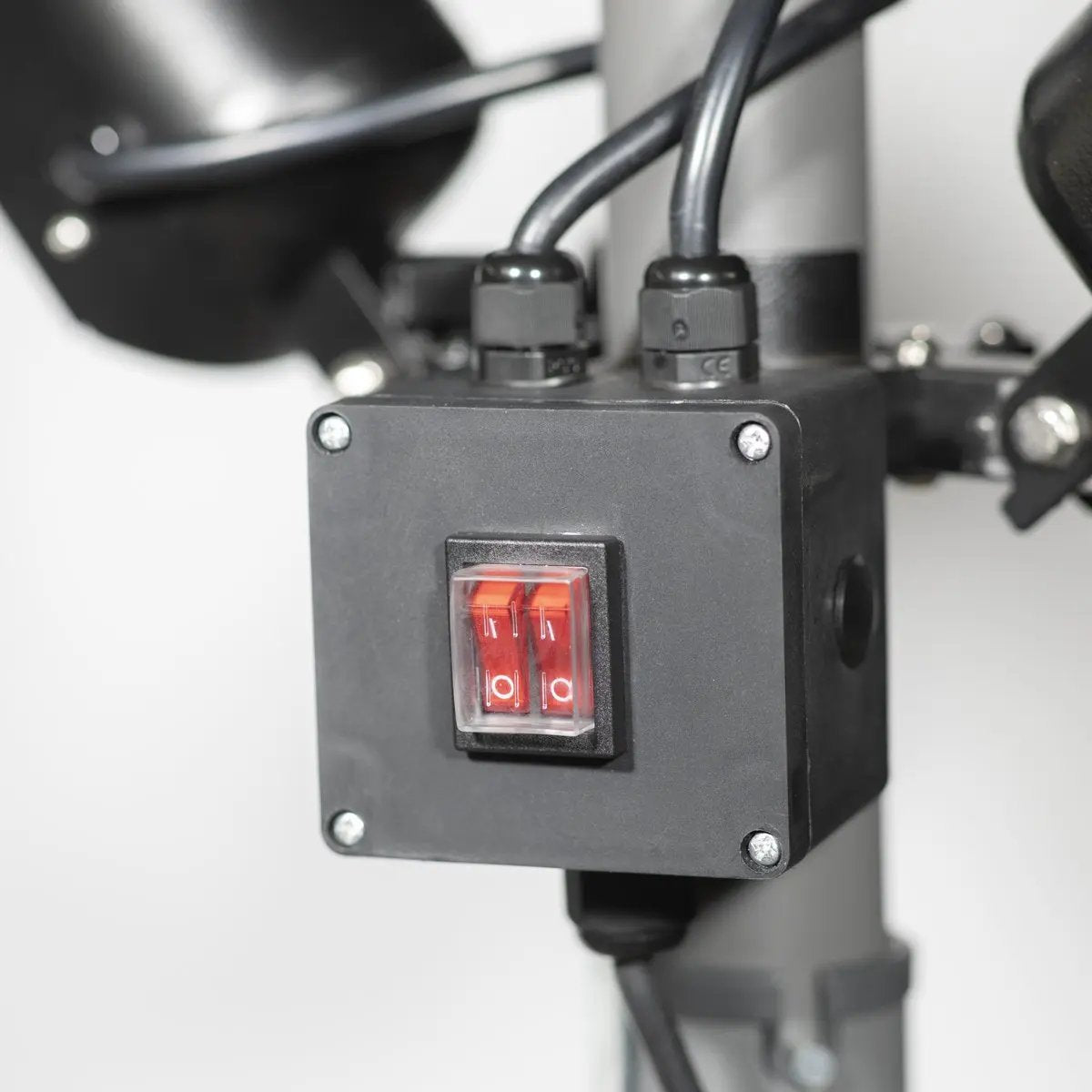 Dellonda DG176 Folding Parasol/Gazebo/Patio Outdoor Infrared Heater Two Panels Extra Long 5M Cable 1600W Dellonda