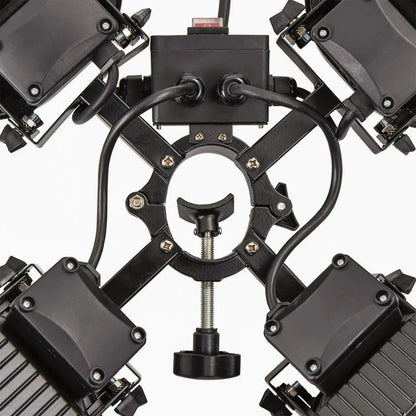 Dellonda DG178 Folding Parasol/Gazebo/Patio Outdoor Infrared Heater Four Panels Extra Long 5M Cable 1800W Dellonda