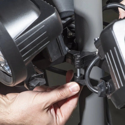 Dellonda DG178 Folding Parasol/Gazebo/Patio Outdoor Infrared Heater Four Panels Extra Long 5M Cable 1800W Dellonda