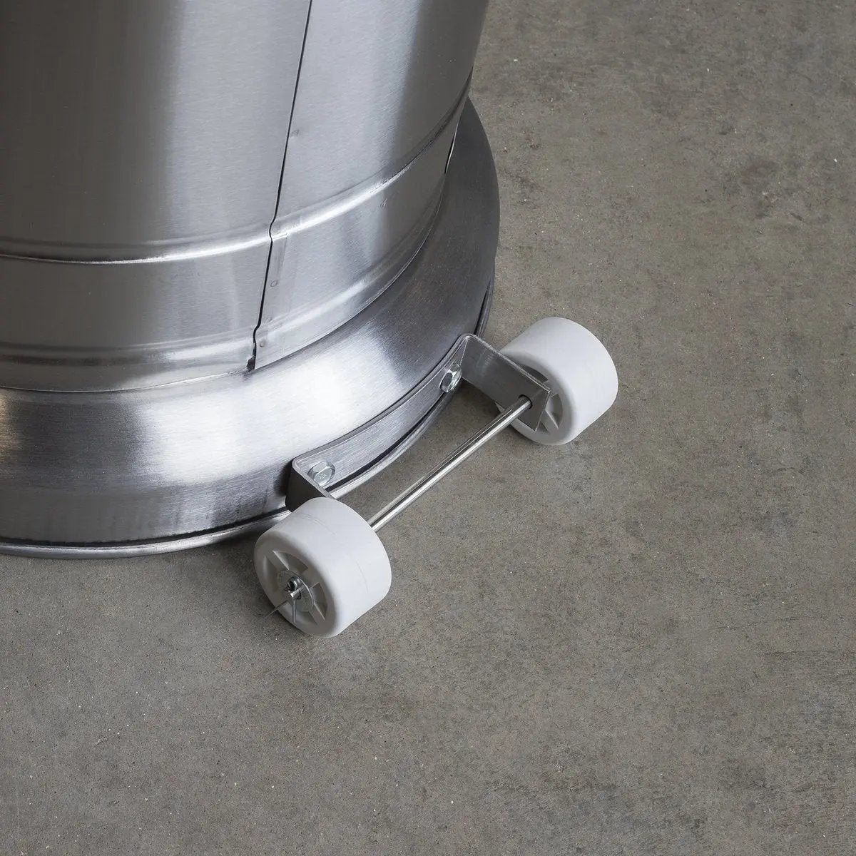 Dellonda DG2 13kW Stainless Steel Commercial Gas Outdoor Garden Patio Heater Wheels Dellonda