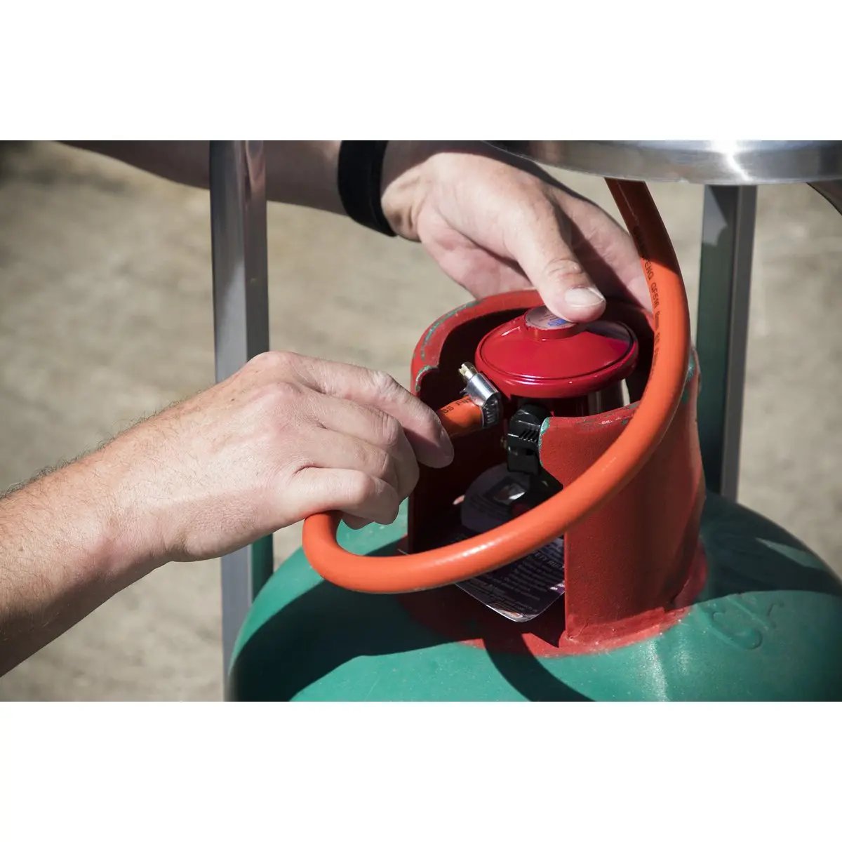 Dellonda DG2 13kW Stainless Steel Commercial Gas Outdoor Garden Patio Heater Wheels Dellonda