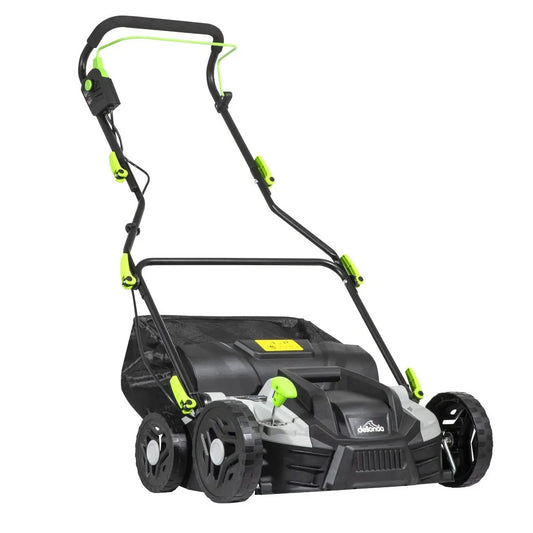 Dellonda DG216 1500W Electric 2-in-1 Scarifier with 5-Heights 36cm Cutting Diameter 230v Dellonda